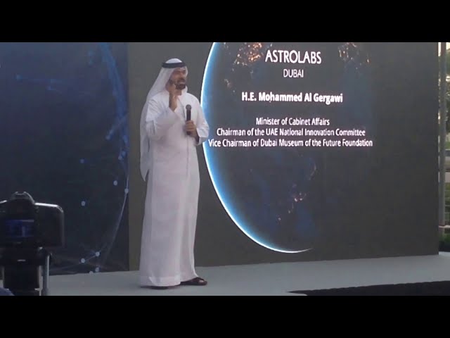 The speech of Mohammad Al Gergawi at Astrolabs