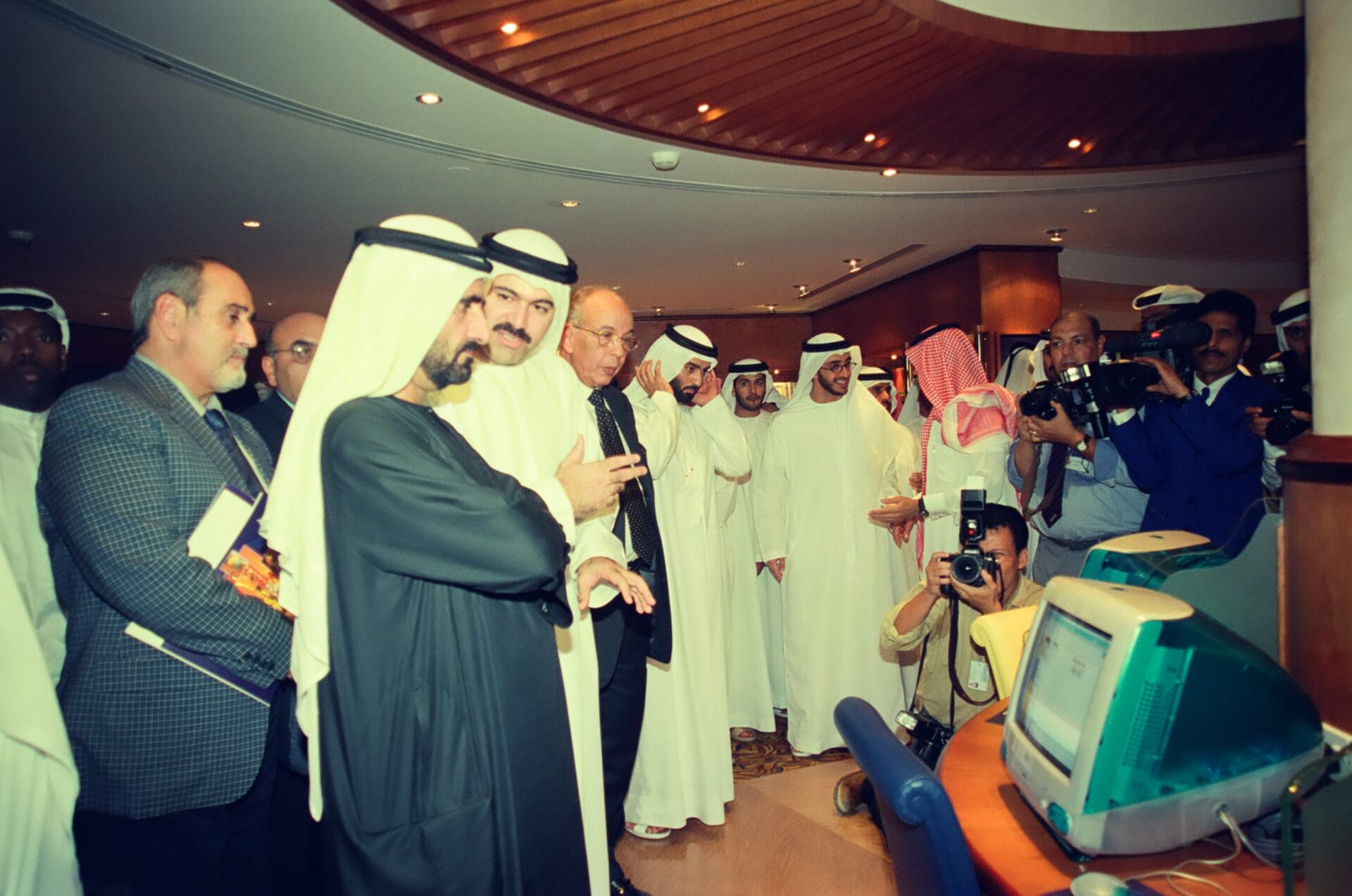 In pictures.. The opening of Dubai Press Club in 1999