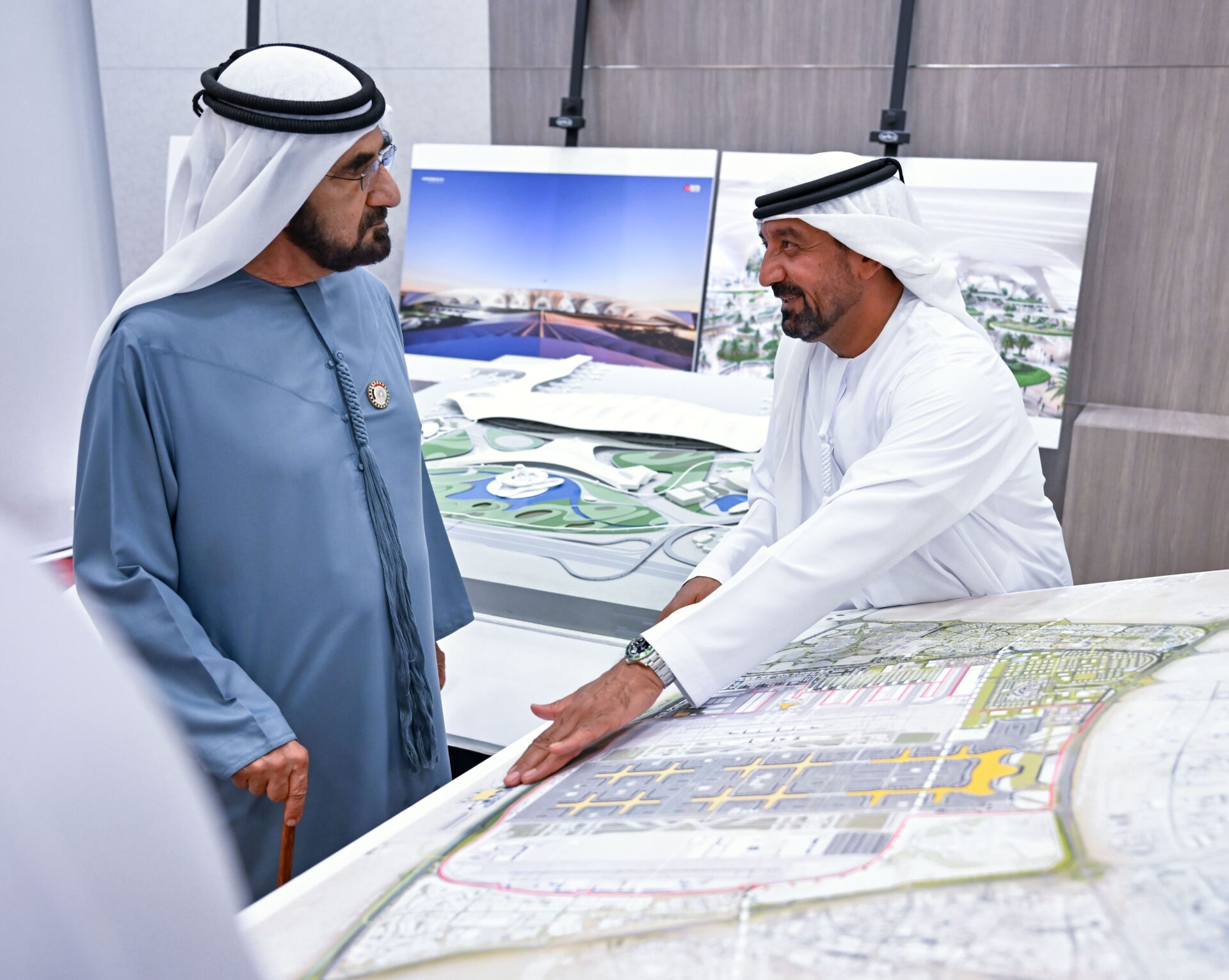 Sheikh Mohammed bin Rashid Greenlights Designs and Commences Work on AED 128 Billion Passenger Terminal at Al Maktoum International Airport